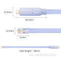 USB/Typ-C zu RJ45 Serien-Debug-Kabel PL2303 kompatibel